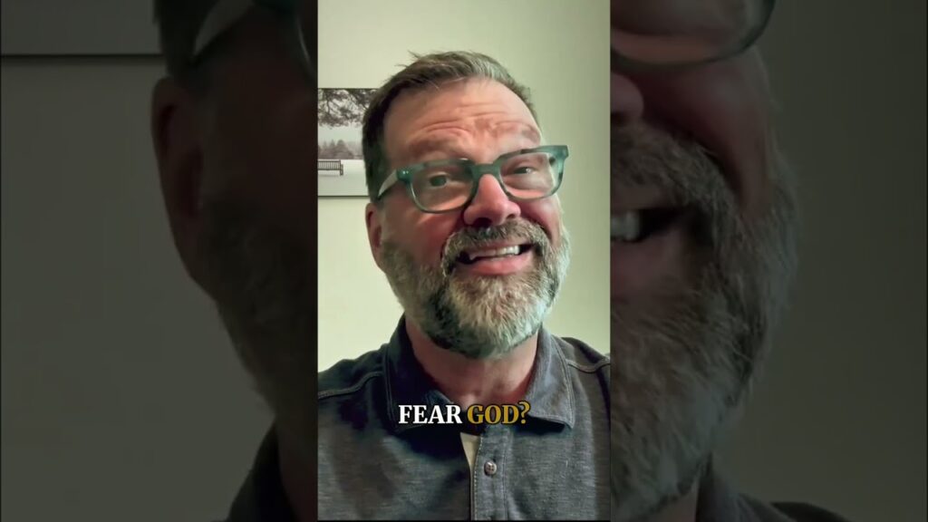Dr. John Crotts shares the truth about fearing God…